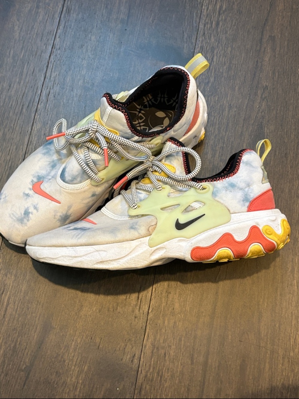 Nike React Presto Alien Running Sneakers, Multi Color Men Size 9 Running Shoes